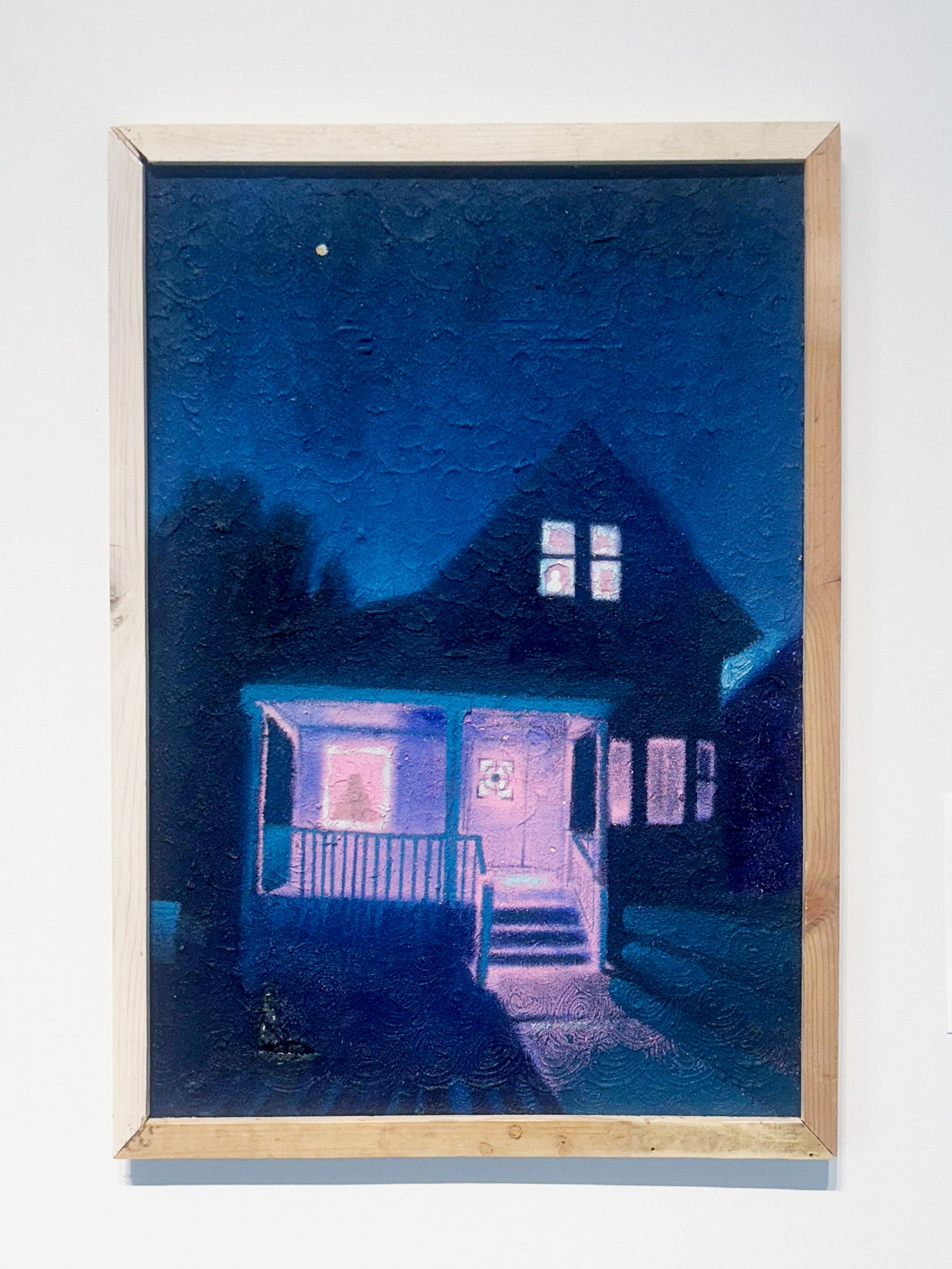 Home Targets | Oil on Concrete, Corn Flour, Great Salt Lake Sand | 18"x24"