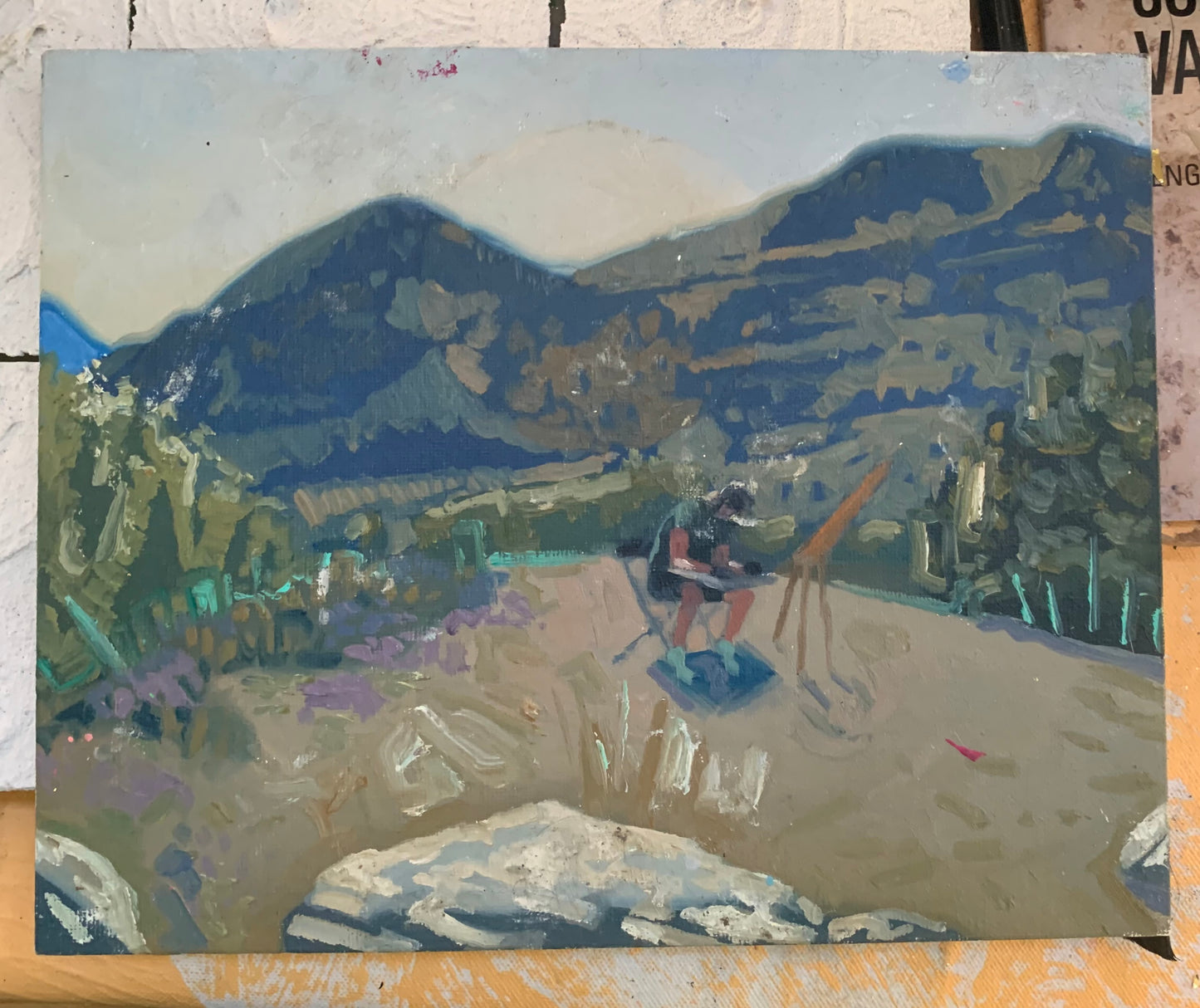 Oil Original | Dear Valley Sunlight | 8x10