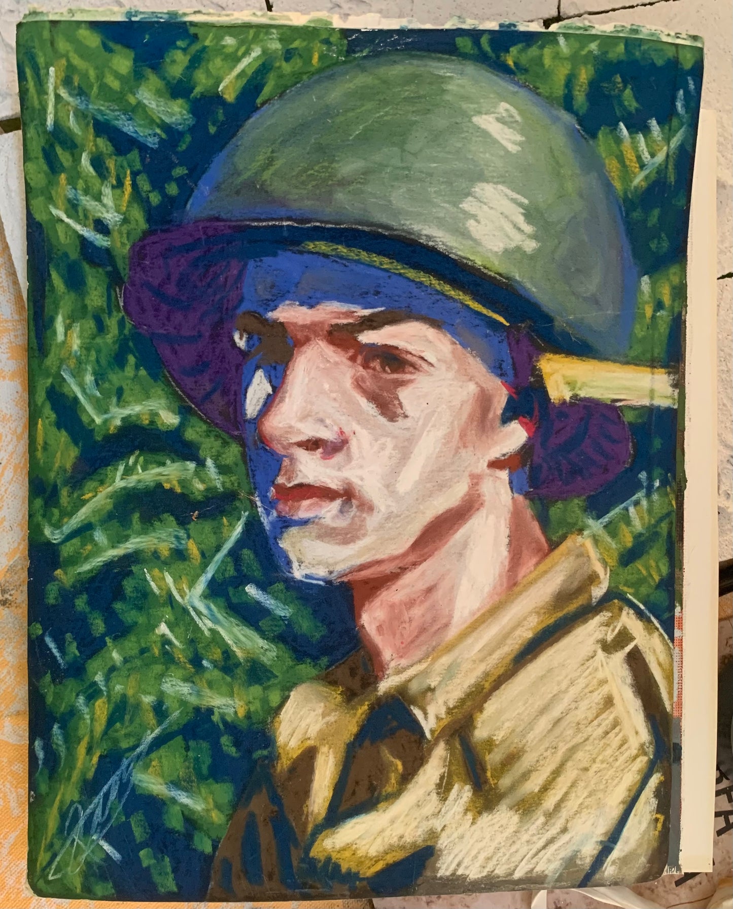 Pastel Original | Memory of a Portrait | 8x10