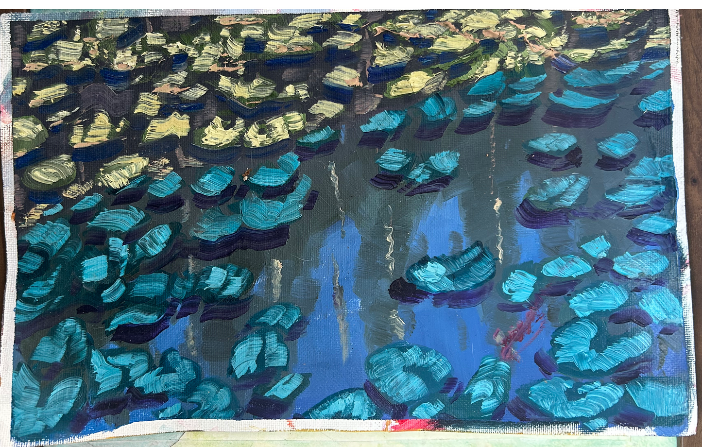 Oil Original | Continental Pond| 10x6"