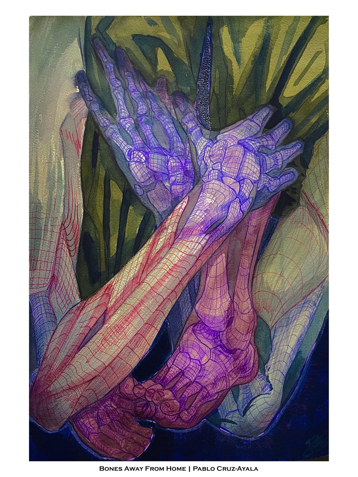 Bones Away From Home - Art Prints