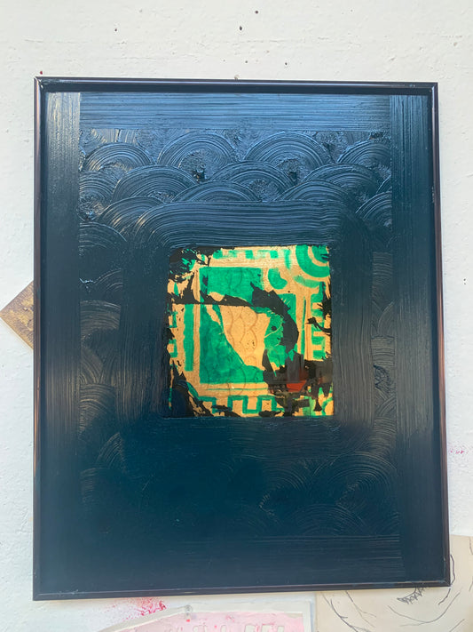 Glass Acrylic Glyph | From Here and There | 18x24"