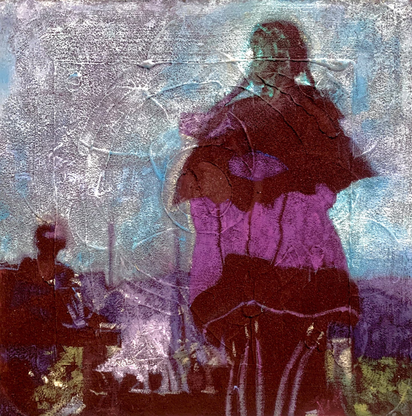 Story of Labor Exhibition:  Mother, Quilt Mountain | Canvas Print 10 x 10