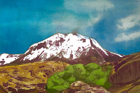 Mossy Mountain De Guadalajara | Print 9x12