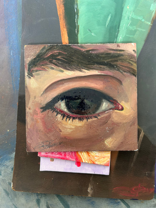 Oil Original | In the Eyes of Isolation | 5x5