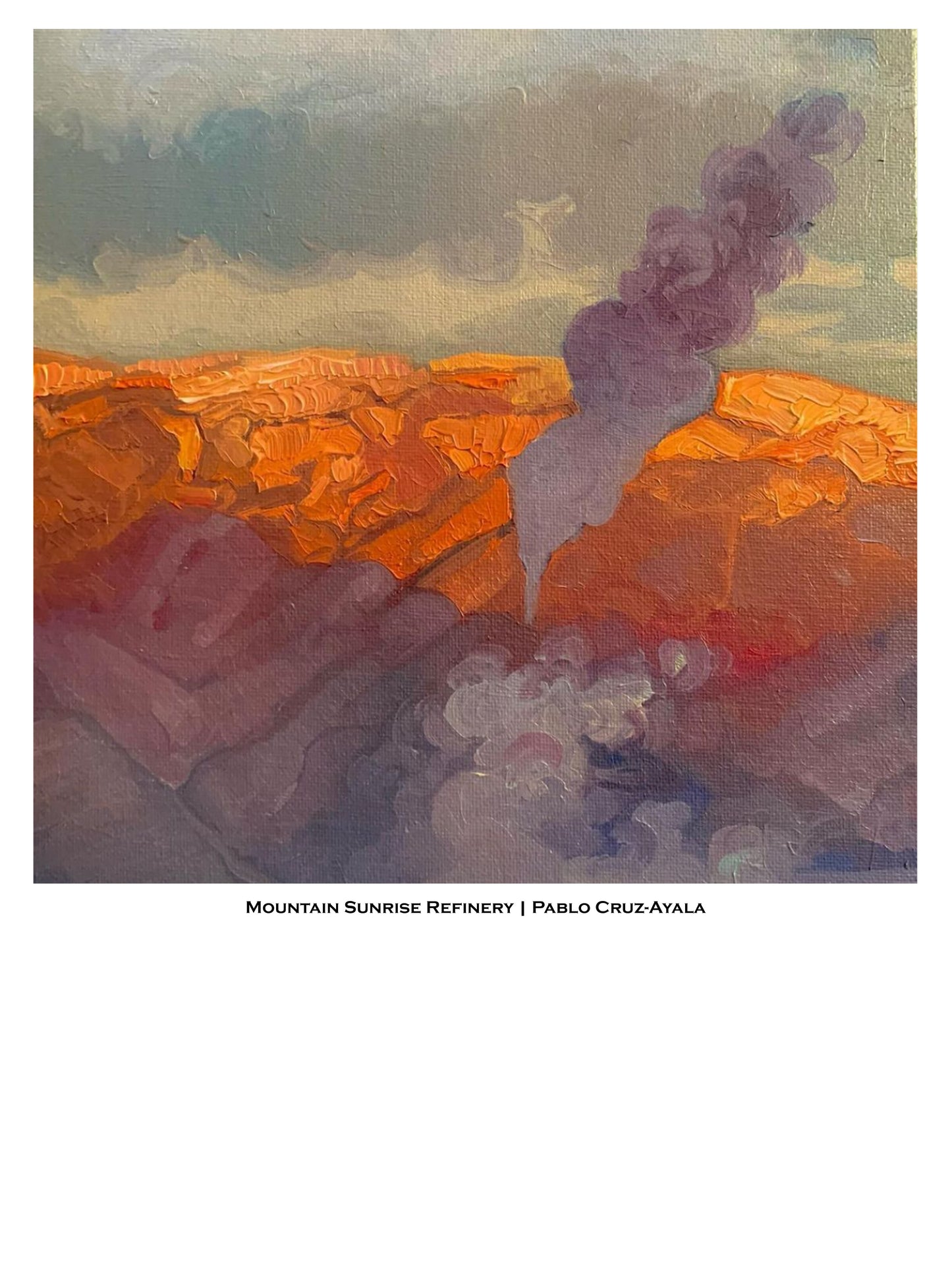 Mountain Refinery - Art Print
