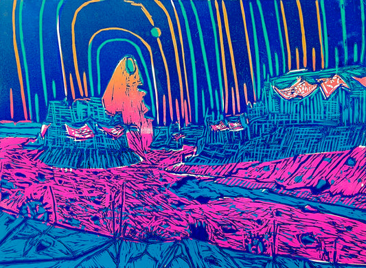 Postcard 4x6 | Offrenda A la Tierra Relief