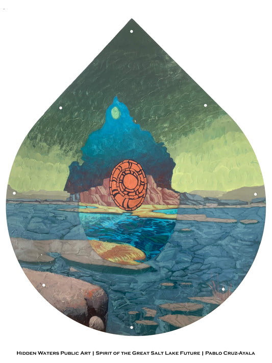 Spirit of The Great Salt Lake | Past Side - Art Print