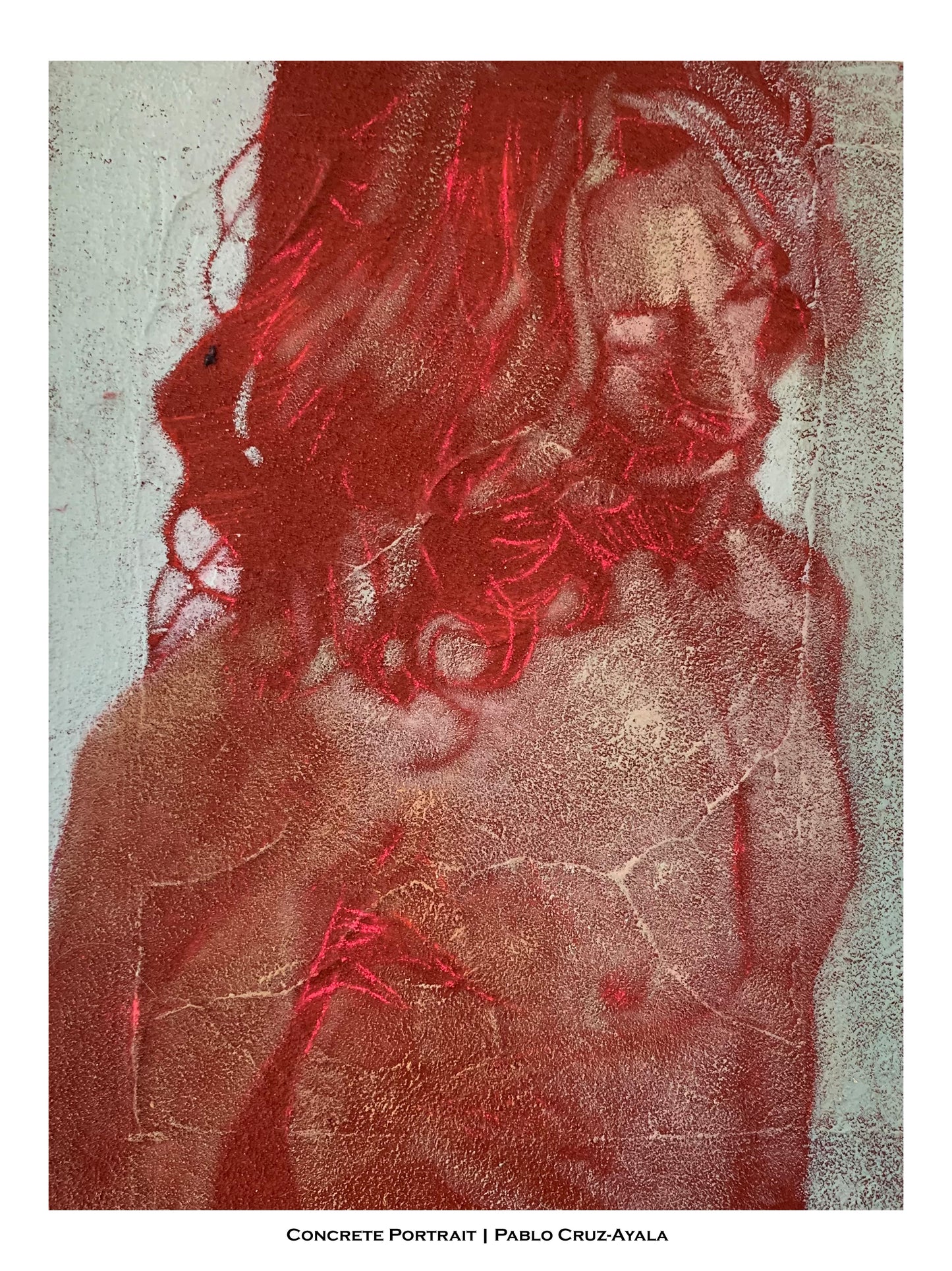 Portrait In Miaze - Art Print