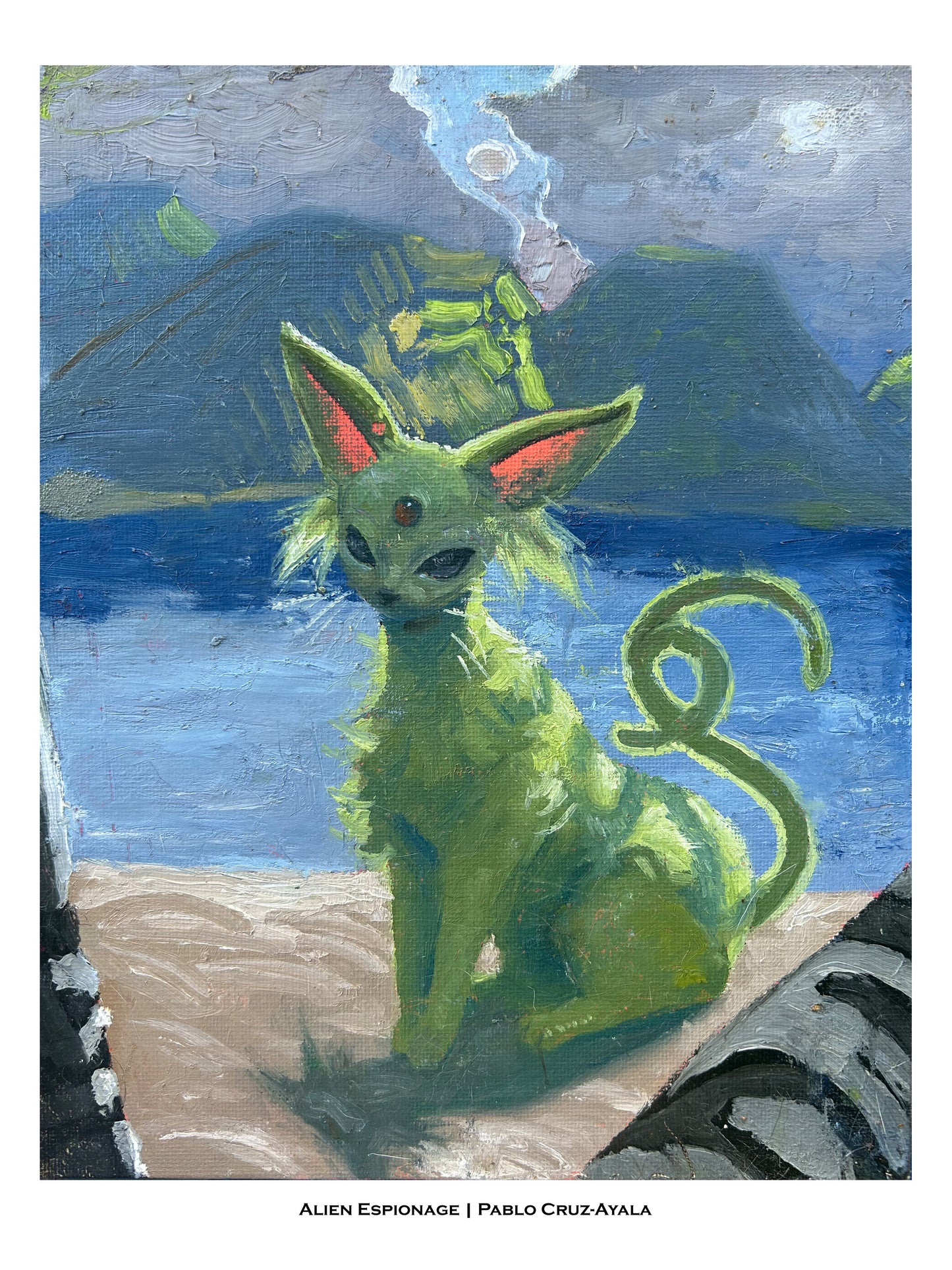 Alien Espeonage - Art Print