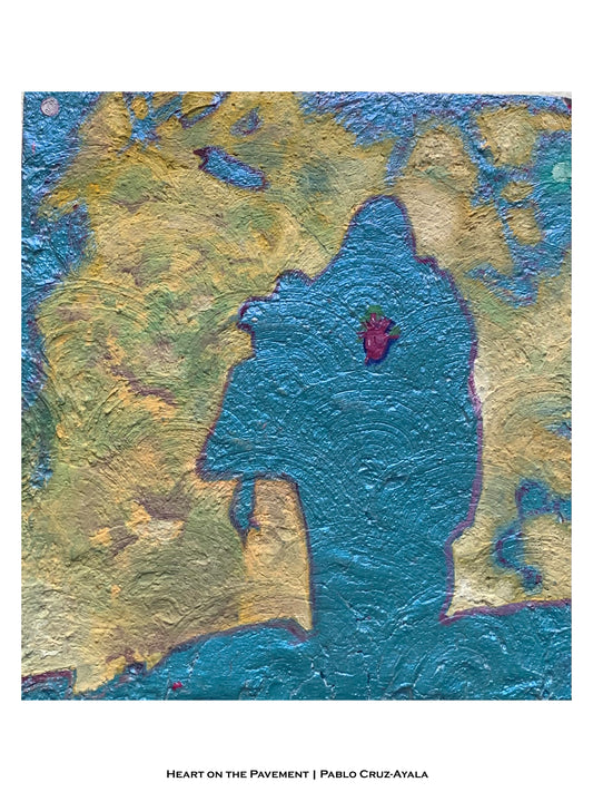 Heart on the Pavement - Art Print