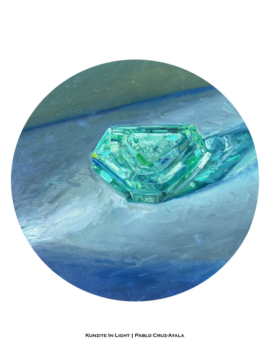Kunzite In Light - Art Print