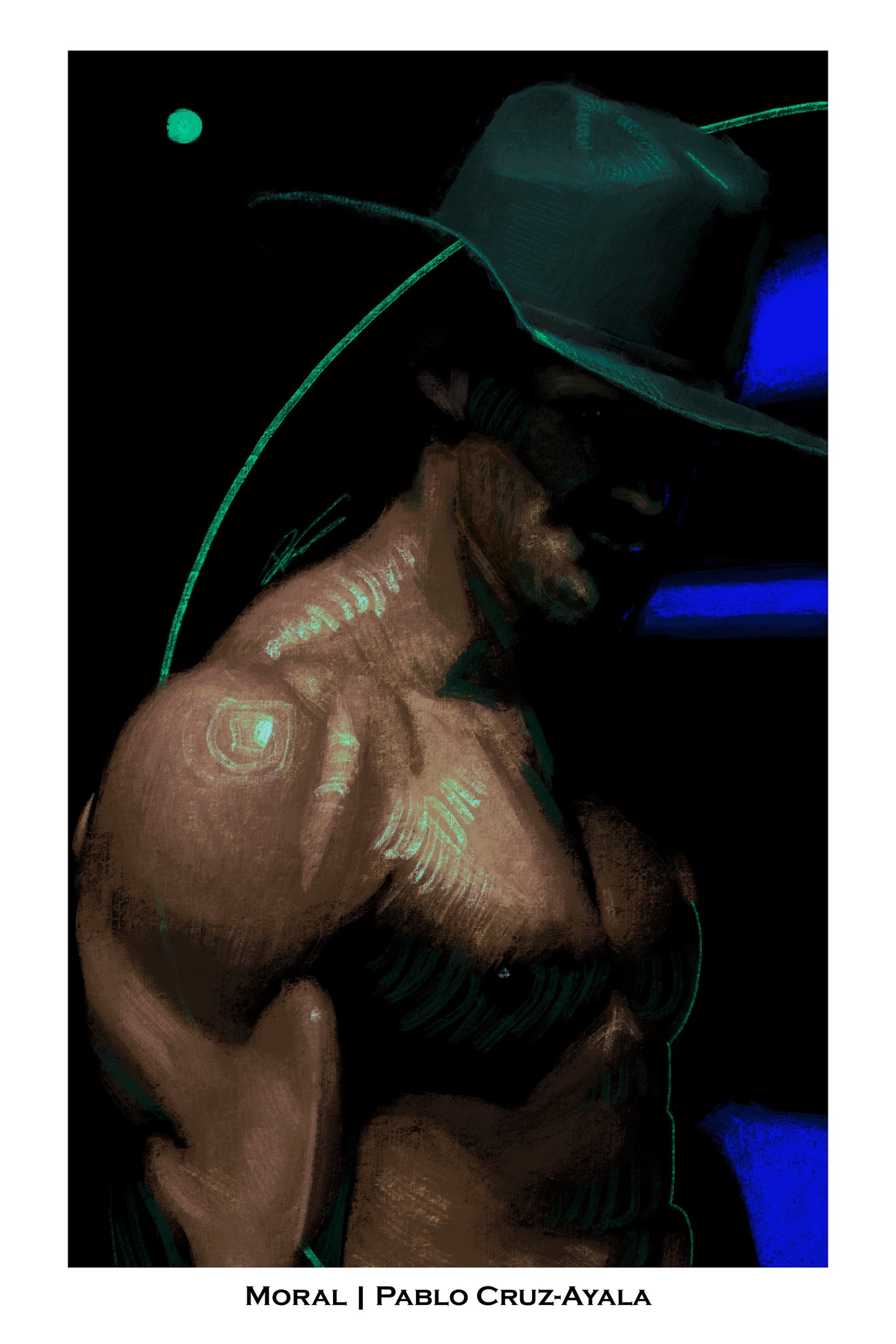Postcard 4x6 | Figure Drawing Digital Illustration